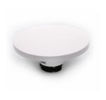 LED ΑΠΛΙΚΑ PC ΕΜΜΕΣΟΥ ΦΩΤΙΣΜΟΥ ΣΤΡΟΓΓ.Φ165mm 8W 3000Κ IP65 ΛΕΥΚΗ - 9-8980 - Image 2