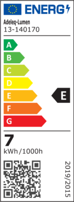 LED ΛΑΜΠΑ COG ΚΕΡΑΚΙ ΔΙΑΦΑΝΟ Ε14 7W 230V ΨΥΧΡΟ - 13-140170 - Image 2