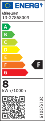 LED ΛΑΜΠΑ COG ΑΒΟΚΑΝΤΟ ST64 Ε27 8W ΝΤΙΜΑΡIZOMENΗ ΜΕΛΙ 2200K - 13-27868009 - Image 2