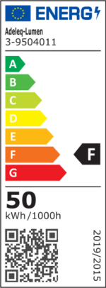 LED ΦΩΤ.ΚΟΥΖΙΝΑΣ/ΛΟΥΤΡΟΥ PC ΜΕ ΔΙΑΚΟΠΤΗ 150cm 50W ΙΡ40 4000K ΛΕΥΚΟ - 3-9504011 - Image 2
