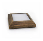 LED ΦΩΤΙΣΤΙΚΟ PC ΕΠΙΤΟIXO ΤΕΤΡΑΓΩΝ0 D125mm 4W 3000K IP65 ΡΟΥΣΤΙΚ - 3-97071 - Image 2