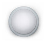 LED ΠΛΑΦΟΝΙΕΡΑ PC ΣΤΡΟΓΓΥΛΗ Φ197mm 18W 4000K IP44 ΓΚΡΙ - 21-0051861 - Image 3