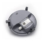 LED ΧΕΛΩΝΑ PC ΣΤΡΟΓΓΥΛΗ Φ210mm 12W 4000K IP54 ΓΚΡΙ - 21-101261 - Image 4