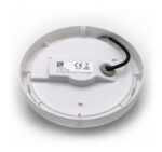 LED ΠΛΑΦΟΝΙΕΡΑ PC ΣΤΡΟΓΓΥΛΗ Φ200mm 18W 4000K IP54 ΛΕΥΚΗ - 21-2001810 - Image 3