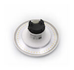 LED ΑΠΛΙΚΑ PC ΕΜΜΕΣΟΥ ΦΩΤΙΣΜΟΥ ΣΤΡΟΓΓ.Φ165mm 8W 3000Κ IP65 ΛΕΥΚΗ - 9-8980 - Image 3