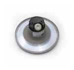 LED ΑΠΛΙΚΑ PC ΕΜΜΕΣΟΥ ΦΩΤΙΣΜΟΥ ΣΤΡΟΓΓΥΛ.Φ165mm 8W 3000Κ IP65 ΓΚΡΙ - 9-8986 - Image 3