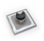 LED ΑΠΛΙΚΑ PC ΕΜΜΕΣΟΥ ΦΩΤΙΣΜΟΥ ΤΕΤΡΑΓΩΝΗ 8W 3000Κ IP65 ΓΚΡΙ - 9-89086 - Image 3