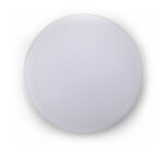 LED ΠΛΑΦΟΝΙΕΡΑ PC ΣΤΡΟΓΓΥΛΗ Φ220mm 14W 4000K IP54 ΛΕΥΚΗ - 21-2201410 - Image 3