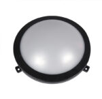 LED ΧΕΛΩΝΑ PC ΣΤΡΟΓΓΥΛΗ Φ210mm 12W 4000K IP54 ΜΑΥΡΗ - 21-101211 - Image 4