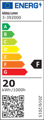 ΠΡΟΒΟΛΕΑΣ LED 20W 230V 3000K IP65 ΛΕΥΚΟΣ - 3-392000 - Image 2