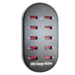 ΦΟΡΤΙΣΤΗΣ ΜΕ ΕΙΣΟΔΟ 230V ΕΞΟΔΟ 5VDC ME 10ΘΥΡΕΣ USB - 5-000