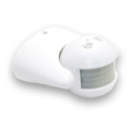 ΑΝΙΧΝΕΥΤΗΣ ΚΙΝΗΣΗΣ ΤΟΙΧΟΥ ΣΦΑΙΡΙΚΟΣ ΥΠΕΡΥΘΡΩΝ 180° 8A ΛΕΥΚΟΣ - 10-320