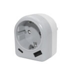 ΤΑΧΥΦΟΡΤΙΣΤΗΣ ΦΙΣ ΣΟΥΚΟ ΘΗΛΥΚΟ&USB+TYPEC ΘΥΡΕΣ 18W 16A ΓΚΡΙ - 15-880