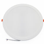 LED ΦΩΤΙΣΤΙΚΟ ΨΕΥΔΟΡΟΦΗΣ ΣΤΡΟΓΓΥΛΟ ΠΛΗΡΕΣ 24W 6200K 120° ΛΕΥΚΟ - 21-924100