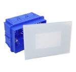 LED ΦΩΤΙΣΤΙΚΟ ΑΛΟΥΜΙΝΙΟΥ ΧΩΝΕΥΤΟ 4W 230V CCT ΓΥΑΛΙ ΛΕΥΚΟ - 3-90050