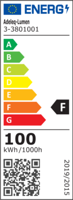 ΠΡΟΒΟΛΕΑΣ LED 100W 230V 4000K IP65 ΛΕΥΚΟΣ - 3-3801001 - Image 2