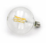 LED ΛΑΜΠΑ COG GLOBE Φ125 ΔΙΑΦΑΝΟ Ε27 18W 230V ΛΕΥΚΟ - 13-27125181