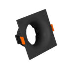 ΣΠΟΤ GU10 ΑΛΟΥΜΙΝΙΟΥ ΤΕΤΡΑΓΩΝΟ ΚΟΙΛΟ ΣΤΑΘΕΡΟ ΜΑΥΡΟ - 21-461