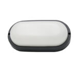 LED ΑΠΛΙΚΑ PC ΟΒΑΛ 205x105mm 12W 4000K IP54 ΓΚΡΙ ΣΚΟΥΡΟ - 21-2051211