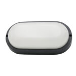 LED ΑΠΛΙΚΑ PC ΟΒΑΛ 205x105mm 12W 4000K IP54 ΓΚΡΙ ΣΚΟΥΡΟ - 21-2051211