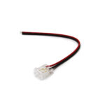 ΤΡΟΦΟΔΟΣΙΑ ΜΕ ΚΑΛΩΔΙΟ ΓΙΑ ΤΑΙΝΙΑ LED SMD ΜΟΝΟΧΡΩΜΗ 10mm - 30-331