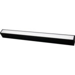 ΦΩΤΙΣΤΙΚΟ LED ΑΛΟΥΜΙΝΙΟΥ ΓΡΑΜΜΙΚΟ ΣΤΕΝΟ 36W 230V 4000K 120cm ΜΑΥΡΟ - 21-12003611