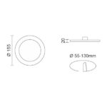 ΡΥΘΜΙΖΟΜΕΝΟ ΦΩΤΙΣΤΙΚΟ LED PANEL 9W 4000K ΜΕ ΑΙΣΘΗΤΗΡΑ ΚΙΝΗΣΗΣ - Image 2