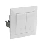 ΔΙΑΚΟΠΤΗΣ ΡΟΛΛΩΝ 10A ΠΛΗΡΗΣ ΛΕΥΚΟΣ - 15-0500