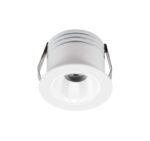 LED ΣΠΟΤ ΧΩΝΕΥΤΟ ΑΛΟΥΜΙΝΙΟΥ 3W 50° 230V 3000K ΛΕΥΚΟ - 3-96350000