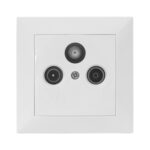 ΠΡΙΖΑ TV + FM + SAT ΤΕΡΜΑΤΟΣ ΠΛΗΡΗΣ ΛΕΥΚΗ - 15-0170