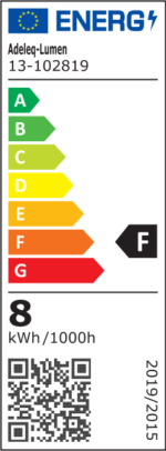 LED ΛΑΜΠΑ GU10 8W ΝΤΙΜΑΡΙΖΟΜΕΝΗ 38° ΛΕΥΚΟ - 13-102819 - Image 2