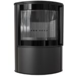 KRATKI BJORN/BLACK 8KW (60-80M2) ΕΝΕΡΓΕΙΑΚΗ ΣΟΜΠΑ ΞΥΛΟΥ ΑΠΟ ΧΑΛΥΒΑ ΜΕ ΜΑΥΡΑ ΚΕΡΑΜΙΚΑ TERMOTEC