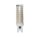 LED ΛΑΜΠΑ SMD ΚΕΡΑΜΙΚΟ G9 6W 230VAC ΔΙΑΦΑΝΗ ΛΕΥΚΟ 4000Κ - 13-9061