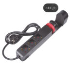 ΠΟΛΥΠΡΙΖΟ ΓΡΑΦΕΙΟΥ 3 ΘΕΣΕΩΝ ΣΟΥΚΟ ΚΑΙ ΦΟΡΤΙΣΤΗΣ ΜΑΥΡΟ - 15-31531