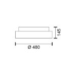 ΑΝΕΜΙΣΤΗΡΑΣ ΠΛΑΦΟΝ 40W ΞΥΛΟ - Image 2