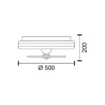 ΑΝΕΜΙΣΤΗΡΑΣ ΠΛΑΦΟΝ ΜΕ ΕΞΩΤΕΡΙΚΑ ΠΤΕΡΥΓΙΑ - Image 2