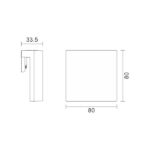 ΛΟΥΤΡΟΥ ΘΗΚΗ 3W IP44 3000K - Image 2