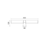 ΛΟΥΤΡΟΥ ΤΡΙΓΩΝΗ 15W IP44 3000K - Image 2