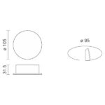 ΧΩΝΕΥΤΟ ΣΤΕΓΑΝΟ SMD 12W 4000K - Image 2