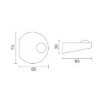ΑΠΛΙΚΑ ΜΙΝΙ ΟΒΑΛ 4000Κ 2W IP54 - Image 2