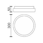 ΠΛΑΦΟΝΙΕΡΑ SMART 24W RGB+WHITE - Image 2