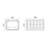 ΗΛΙΑΚΟΣ ΠΡΟΒΟΛΕΑΣ LED ΜΕ ΤΗΛΕΧΕΙΡΙΣΤΗΡΙΟ 300W 6000K - Image 2