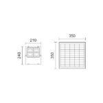 ΗΛΙΑΚΟΣ ΠΡΟΒΟΛΕΑΣ LED ΜΕ ΕΠΙΛΟΓΗ ΑΠΟΧΡΩΣΗΣ ΦΩΤΙΣΜΟΥ 100W [ 3000K | 4000K | 6000K ] - Image 3