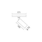 ΣΠΟΤ ΡΑΓΑΣ 30W 3000K - Image 2