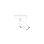 ΣΠΟΤ ΡΑΓΑΣ 30W 3000K - Image 2