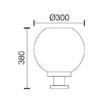 SOLAR ΜΠΑΛΑ Φ30 RGB+CCT - Image 2