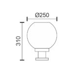 SOLAR ΜΠΑΛΑ Φ25 RGB+CCT - Image 2