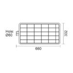 ΔΡΟΜΟΥ ΗΛΙΑΚΟ ΑΛΟΥΜΙΝΙΟΥ ΣΠΑΣΤΟ 200W 6000K - Image 2