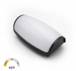 LED ΑΠΛΙΚΑ PC ΟΡΘΟΓΩΝΙΑ ΟΒΑΛ 12W CCT IP65 ΓΡΑΦΙΤΗΣ - 21-01281