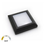 LED ΦΩΤΙΣΤΙΚΟ PC ΕΠΙΤΟIXO ΤΕΤΡΑΓΩΝ0 D125mm 4W CCT IP65 ΓΡΑΦΙΤΗΣ - 3-97018